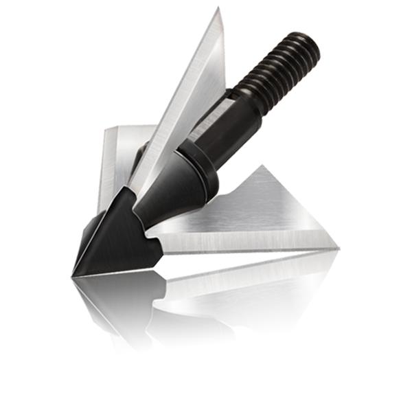 QAD Exodus Broadheads - High Precision Hunting Broadheads for Bowhunting | Durable Fixed Blade Broadheads for Deer, Elk & Big Game Hunting | Perfect for Archery & Outdoor Adventures