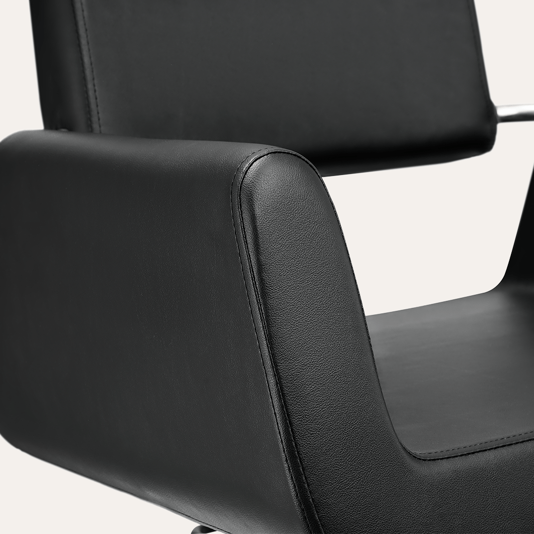 Professional Salon Chair for Hair Styling & Barbering - Adjustable Hydraulic Beauty Chair with Headrest & Footrest - Perfect for Salons, Spas & Home Use