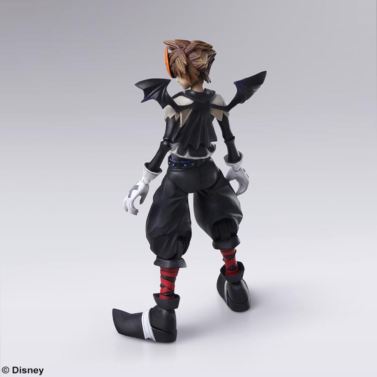 Bring Arts Kingdom Hearts II Sora Halloween Town Ver. Action Figure by Square Enix | Collectible Disney RPG Character Model for Display & Gaming Fans