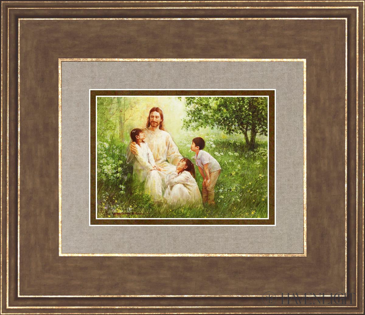 Come Unto Me By Yongsung Kim - Inspirational Christian Wall Art for Home & Church Decor - Perfect for Living Room, Bedroom, Office Prayer Space