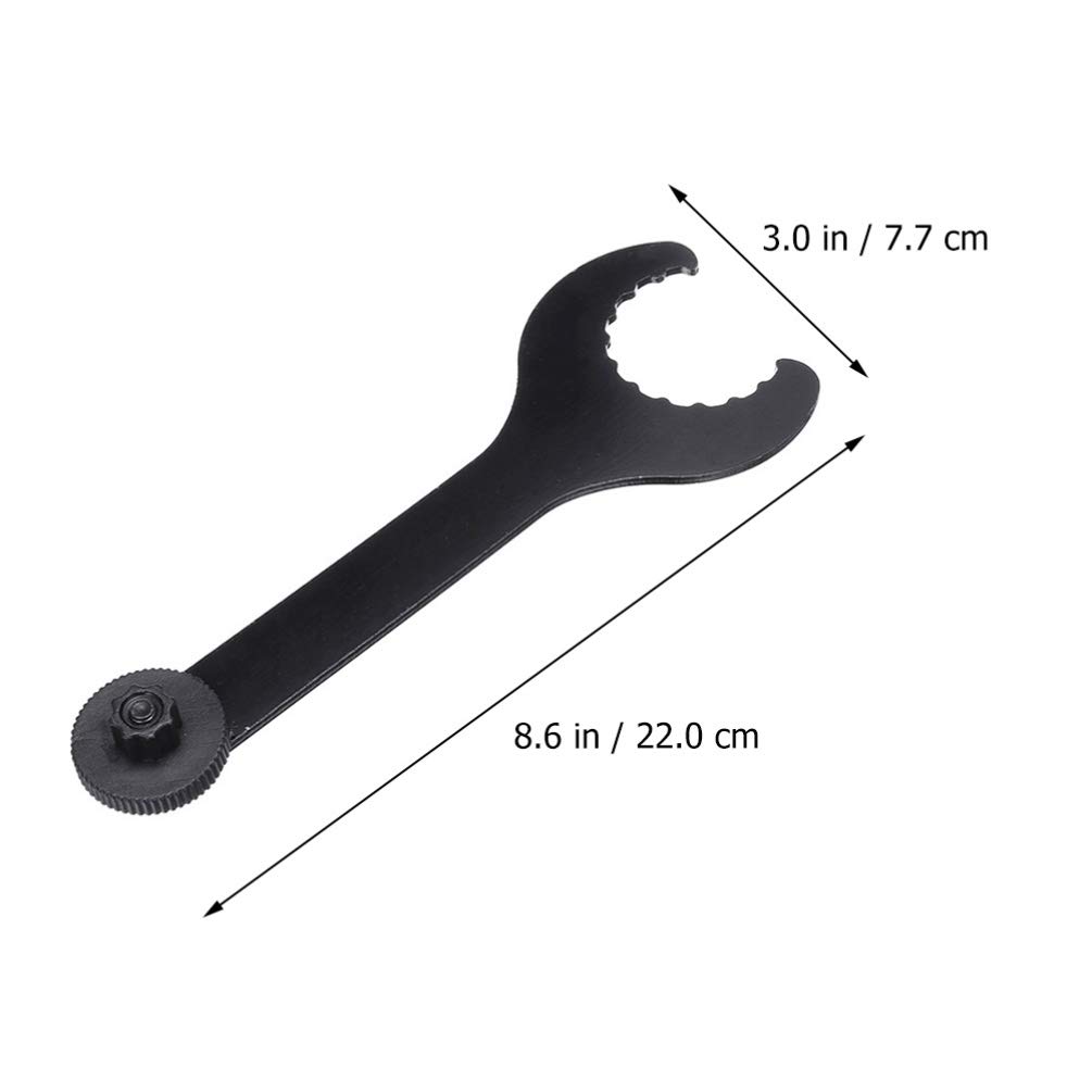 FAVOMOTO Bike Crankset Removal Tool - Integrated Center Shaft Wrench for Bicycle Bottom Bracket, Center Axle BB Wrench | Perfect for Crankset Installation, Bike Repair & Maintenance | Essential Cycling Accessories for Home Mechanics & Bike Shops