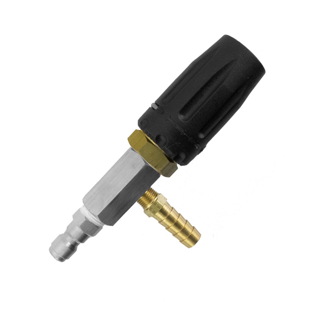 X Jet M5 Injection Nozzle - High Pressure Concrete Cleaning & Surface Preparation Tool for Driveways, Sidewalks & Industrial Use