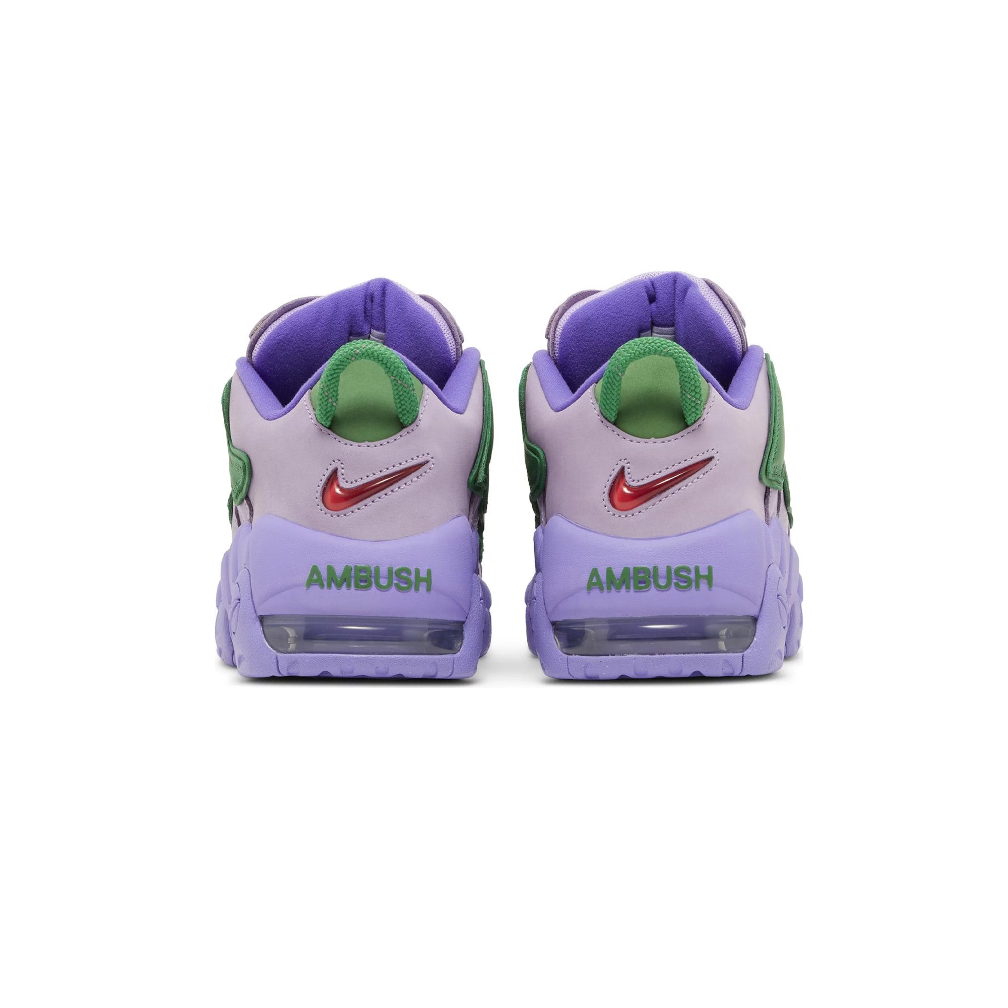 Nike Air More Uptempo Low 'AMBUSH Lilac' Retro Basketball Shoes 2023 - Stylish Purple Sneakers for Men & Women | Perfect for Streetwear, Casual Outfits & Basketball Courts