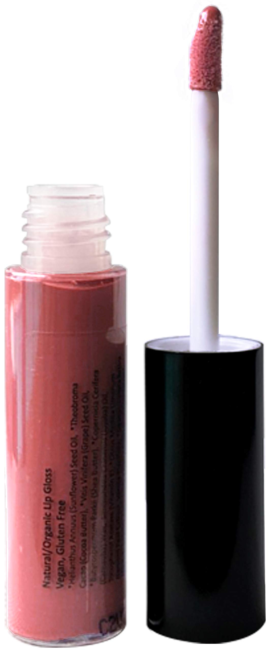 Mom's Secret 100% Natural Lip Gloss - Organic, Vegan, Gluten Free & Cruelty Free - Made in USA - 0.18oz Berry Boop Flavor - Perfect for Daily Moisturizing & Natural Makeup Looks