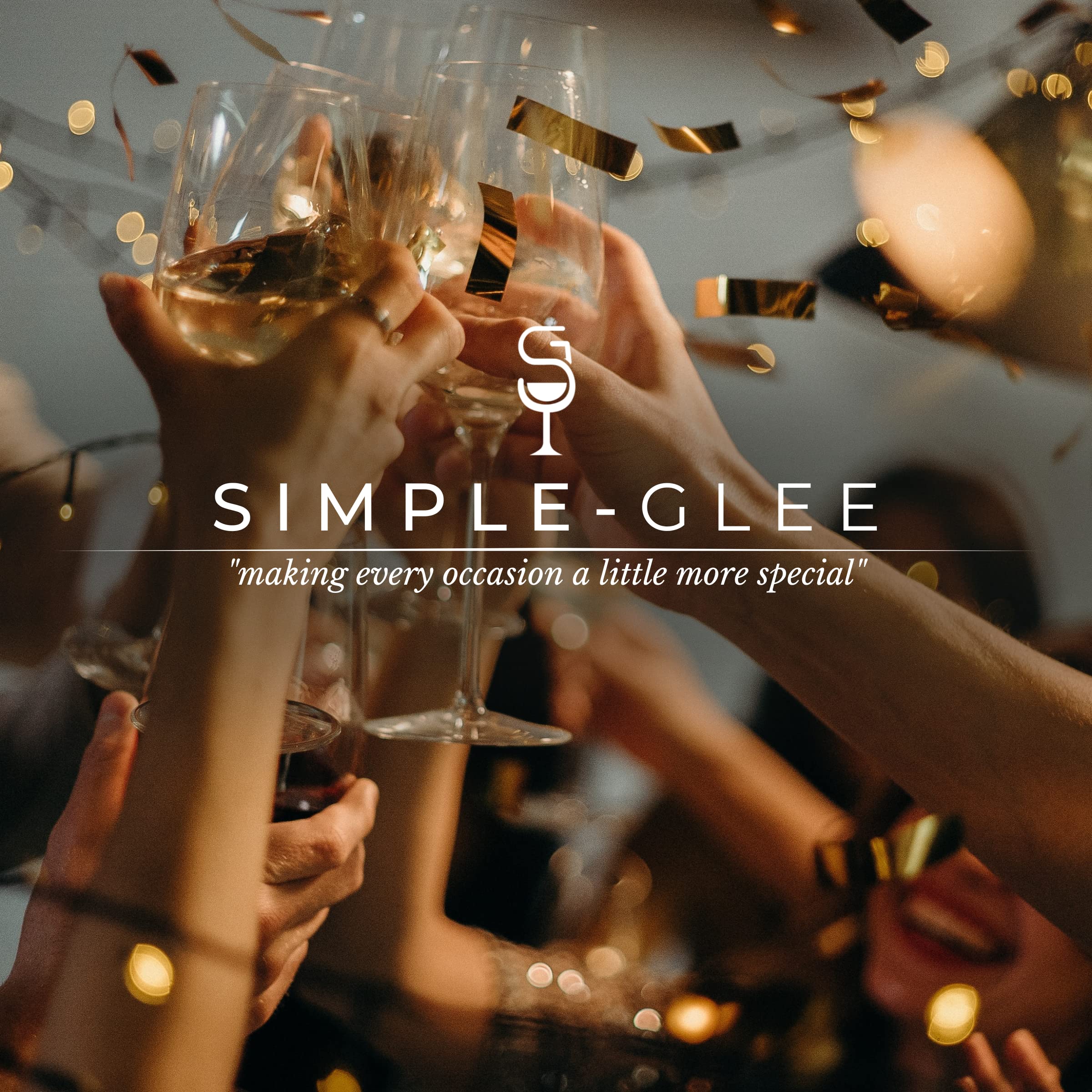 Premium Black and Gold Disposable Bar Napkins - 3-Ply Cocktail Beverage Napkins for Bachelorette Parties, Weddings & Events - Pack of 100 by Simple-Glee - Perfect for Upscale Gatherings, Cocktail Hours & Themed Celebrations