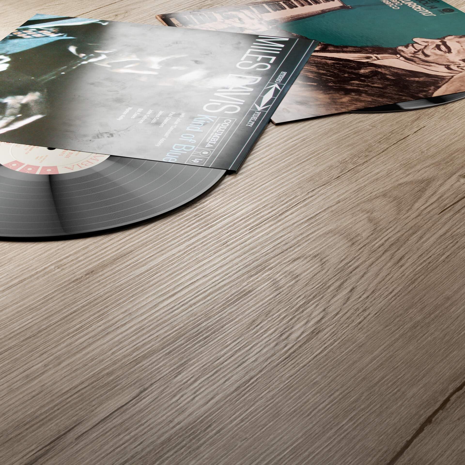 Modern Oak Coffee Table with Melamine Finish - Emma Low Italian Furniture for Living Room, Lounge & Office Decor