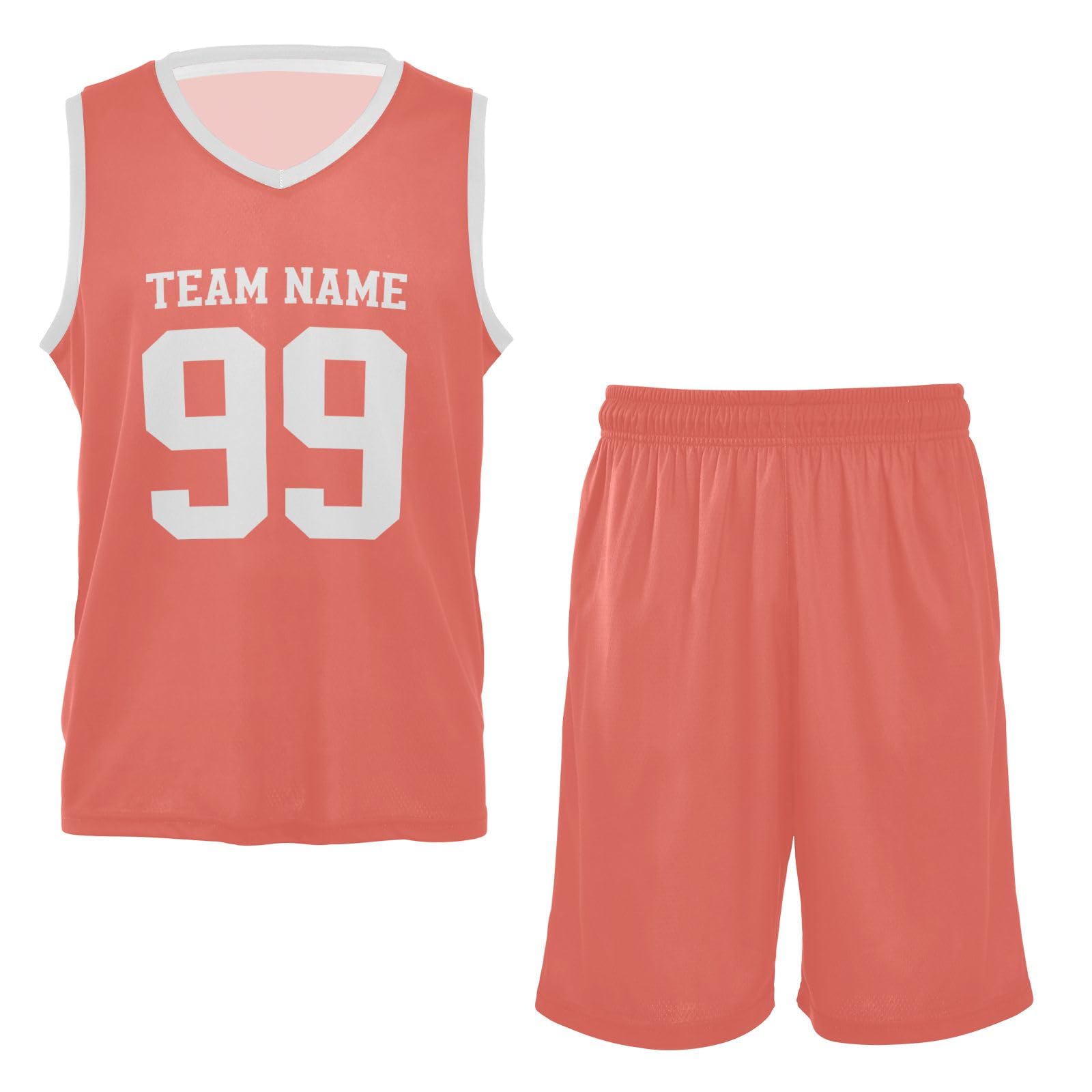 Custom Kids & Youth Basketball Jerseys - Personalized Basketball Uniform with Name & Number - Perfect for Team Sports, School Games & Birthday Gifts
