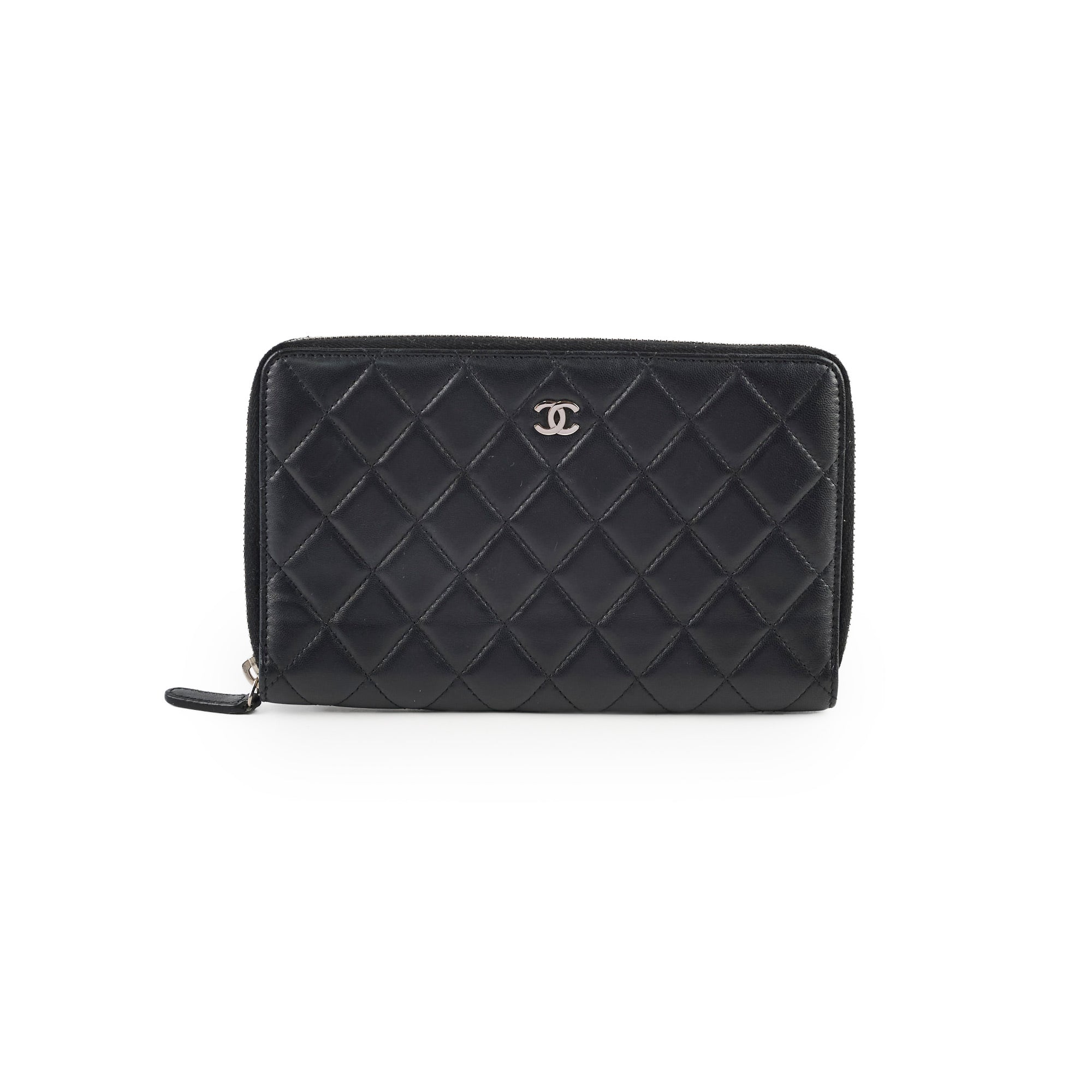 Chanel Classic Long Wallet in Black Lambskin Leather - Luxury Women's Designer Wallet for Everyday Use & Special Occasions