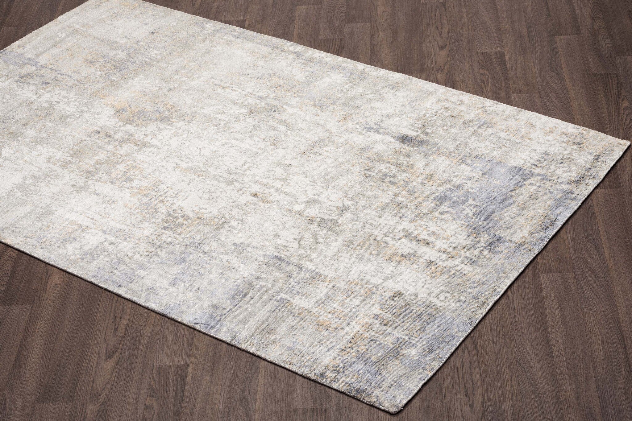Allure Hand-Loomed Viscose Yellow Area Rug - Soft & Durable for Living Room, Bedroom, or Nursery Decor