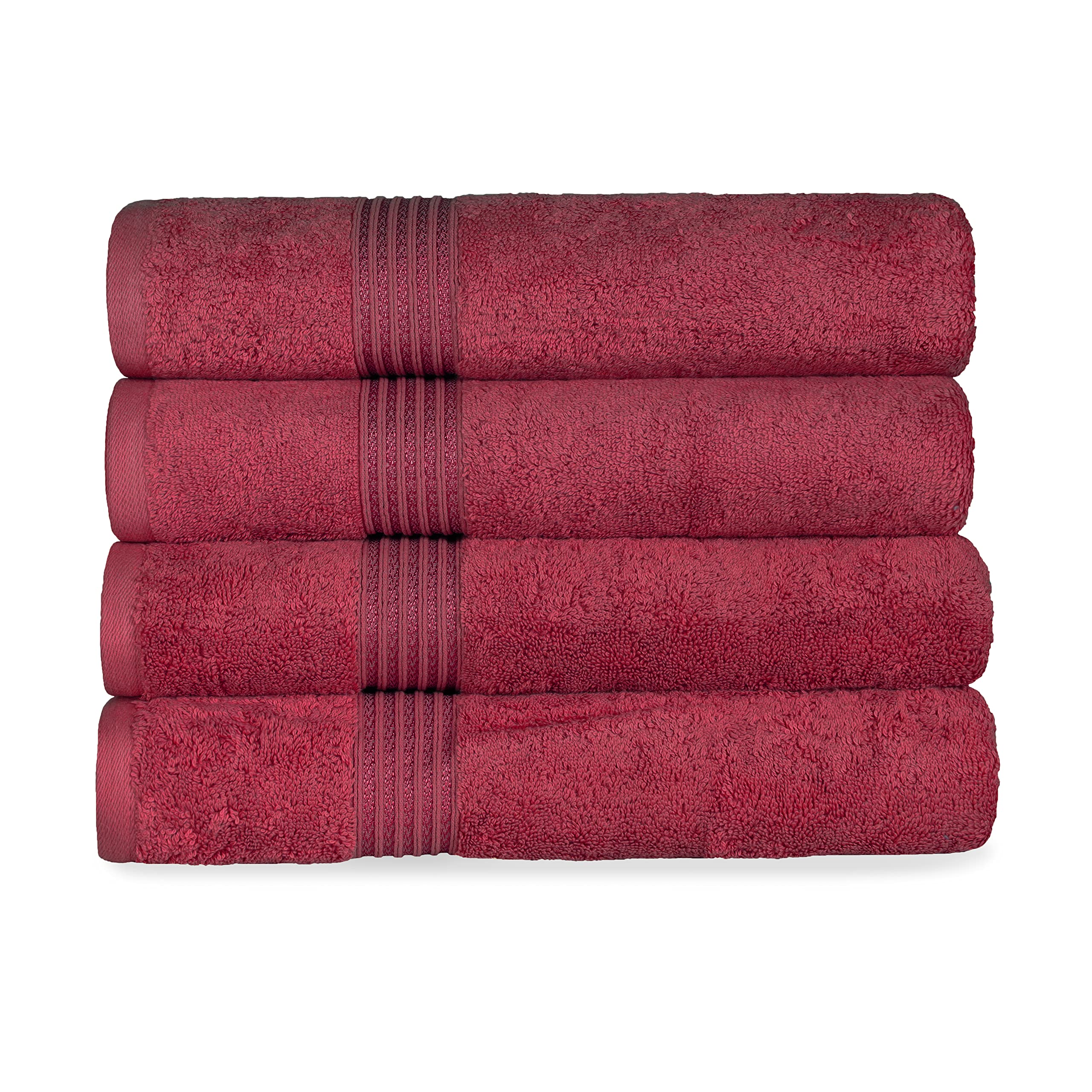 Premium Ultra-Soft Egyptian Cotton Bath Towel Set - 4-Piece (30