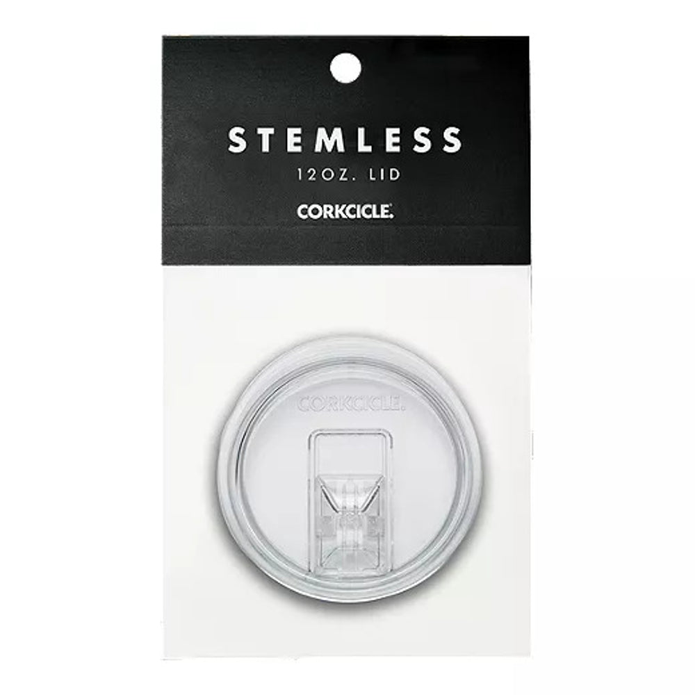 Corkcicle Stemless Lid for 12oz Wine Glasses - Leak-Proof & Durable Silicone Cover - Perfect for Outdoor Picnics, Parties & Travel