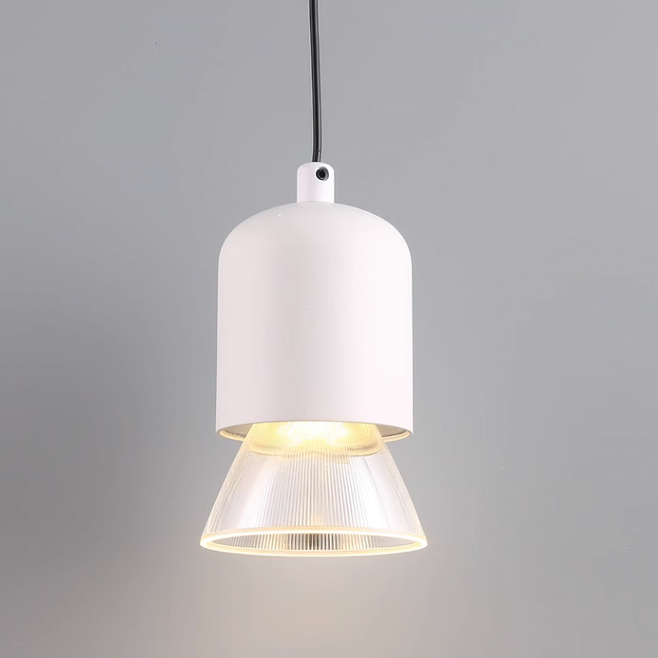 Starks Modern Pendant Light - Sleek Hanging Fixture for Kitchen Island, Dining Room & Bedroom Lighting | Energy Efficient LED Bulb Compatible