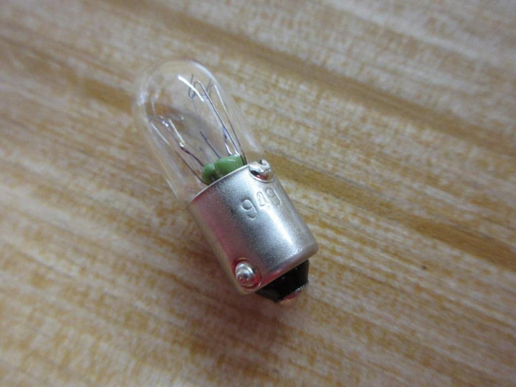 949 Miniature Lamp Light Bulbs - Pack of 7 Durable E12 Candelabra Base Bulbs for Chandeliers, Ceiling Fans & Holiday Decor - Warm White 25W Equivalent LED Bulbs