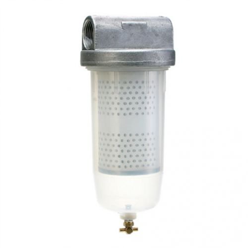 GROZ High Flow 10 Micron Fuel Filter with 1