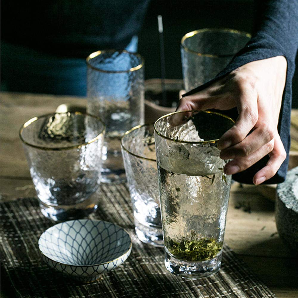 Insulated Glass Juice Cup - 260-400ml Thermal Coffee Mug, Beer & Cocktail Tumbler (1pc) - Perfect for Iced Drinks, Smoothies, Milk Tea & Office Use