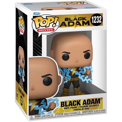 Black Adam Pop! Vinyl Figure with Lightning Effects - DC Comics Collectible - Perfect for Display, Gifts & Superhero Fans