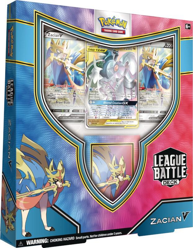 Zacian V League Battle Deck - Pokemon TCG Competitive Play Ready | Perfect for Tournaments & Casual Battles