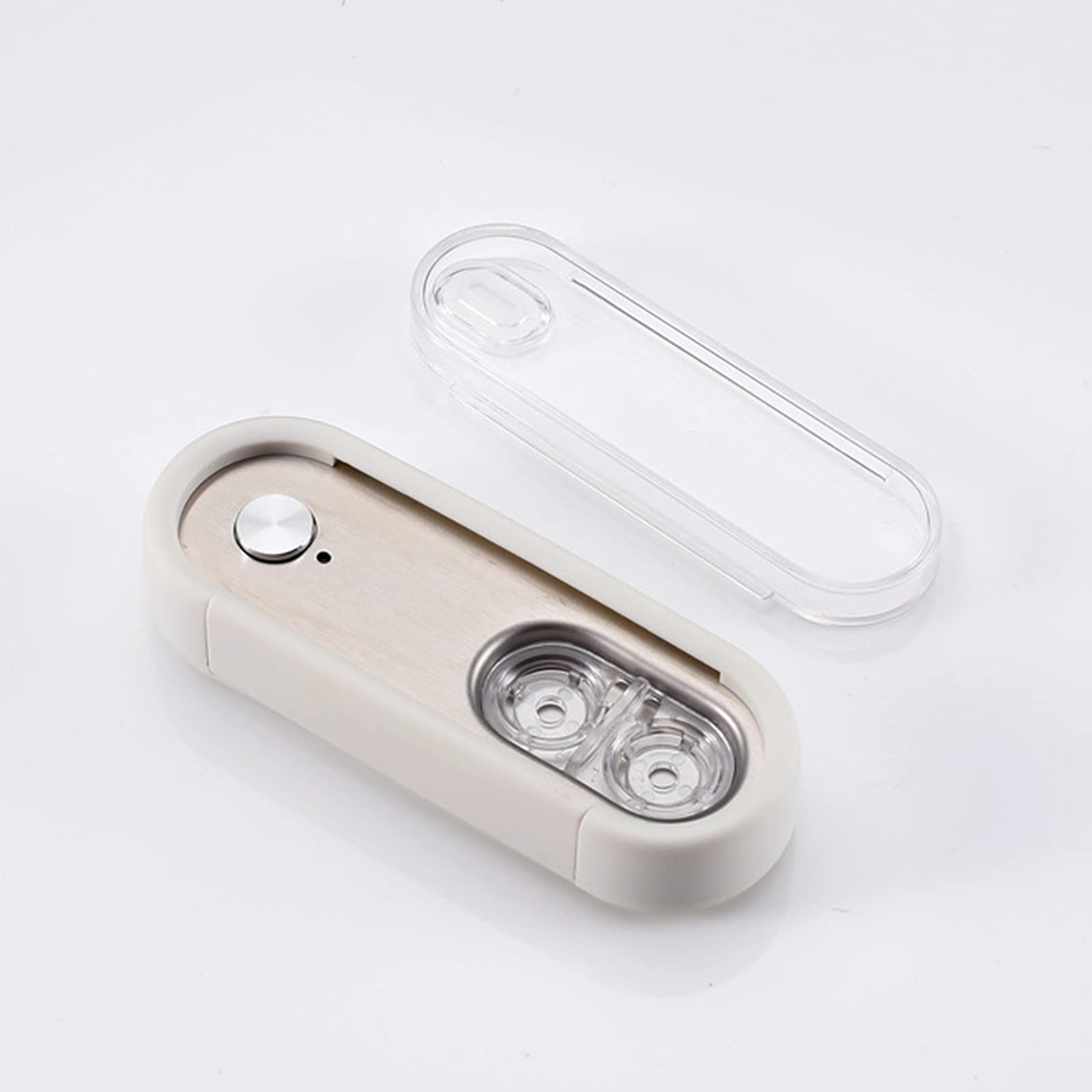 HIOD Ultrasonic Cleaner for Contact Lenses - Remove Protein & Dirt | Perfect for Travel & Daily Use