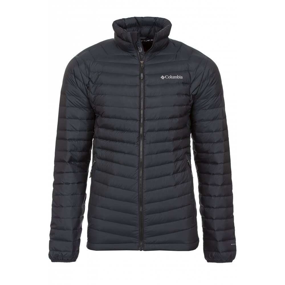 Columbia Men's Power Down Jacket - Lightweight Water-Resistant Winter Coat for Hiking & Outdoor Activities | Warm Insulated Puffer Jacket for Cold Weather Adventures