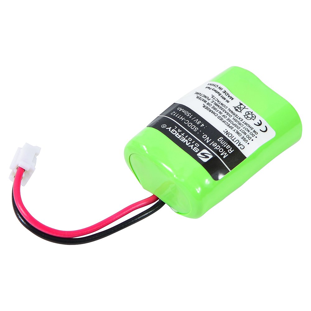 Synergy Digital Rechargeable Dog Collar Batteries - 4.8V 150mAh Ni-MH, 3-Pack | Compatible with SportDOG MH120AAAL4GC, 4SN-1/4AAA15H-H-JP1, 650-058, DC-17, DC-175 | Perfect for Training & Remote Control Dog Collars