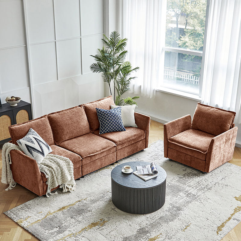 Harmetrix Oversized Soft Sectional Couch with Storage | Modern L-Shaped Sofa Bed with Hidden Compartment | Perfect for Living Room, Family Room & Small Spaces