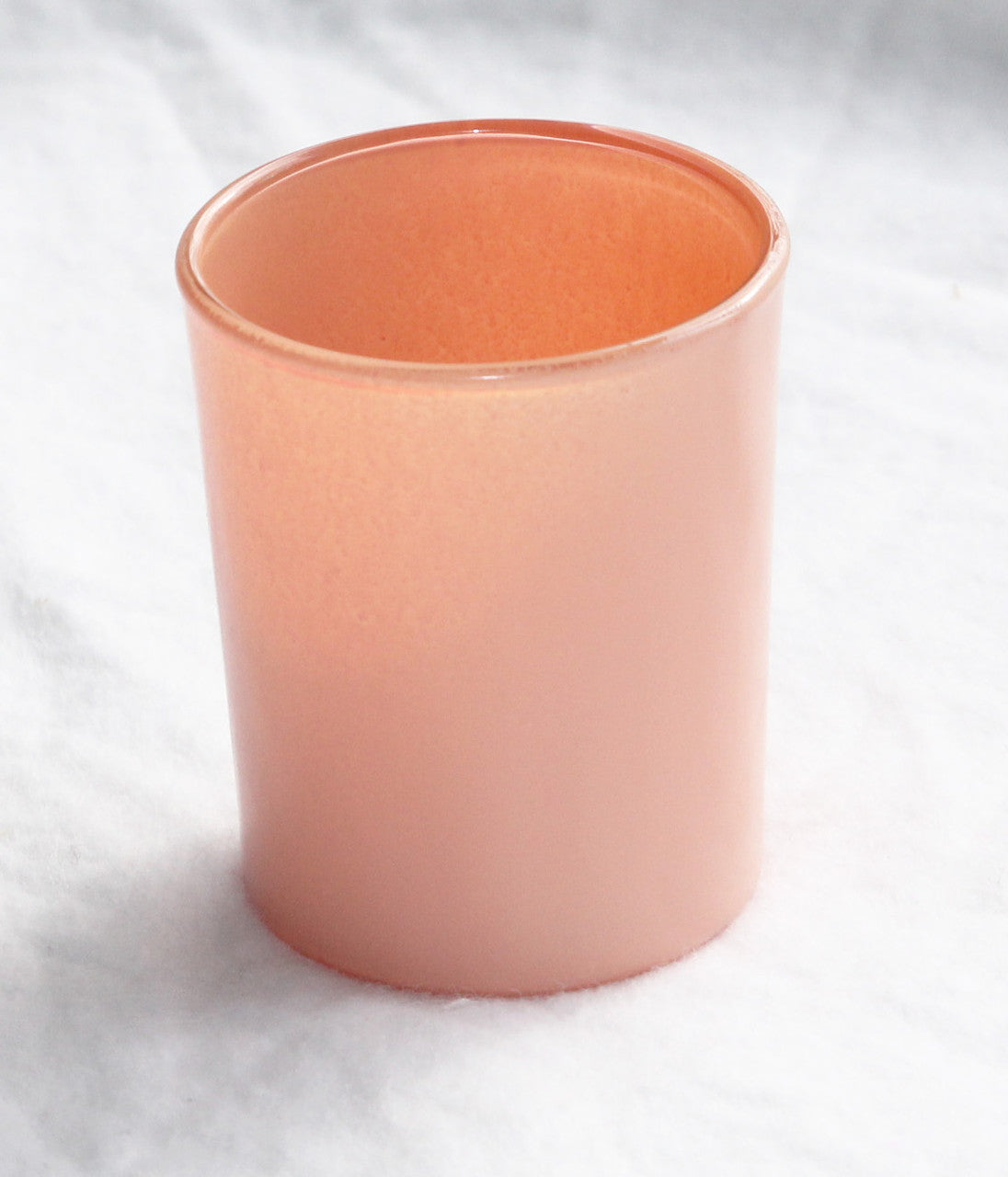 10 Pack Champagne Pale Pink Glass Votive Tealight Candle Holders - Elegant Wedding Centerpieces, Christmas Party Decor, Bridal Shower & Valentine's Day Decorations - Perfect for Romantic Dinners, Holiday Tablescapes & Special Events