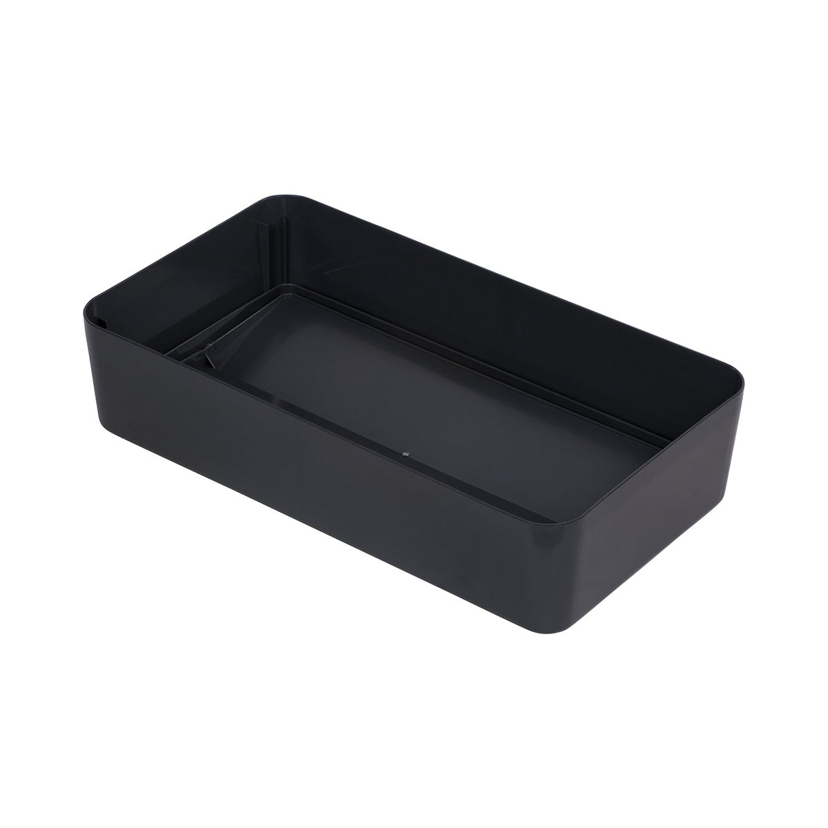 Carlisle 34202423 TrimLine Rectangle Swing Top Waste Container Trash Can with Lid, Gray - Ideal for Kitchen, Bathroom, Office & Outdoor Use