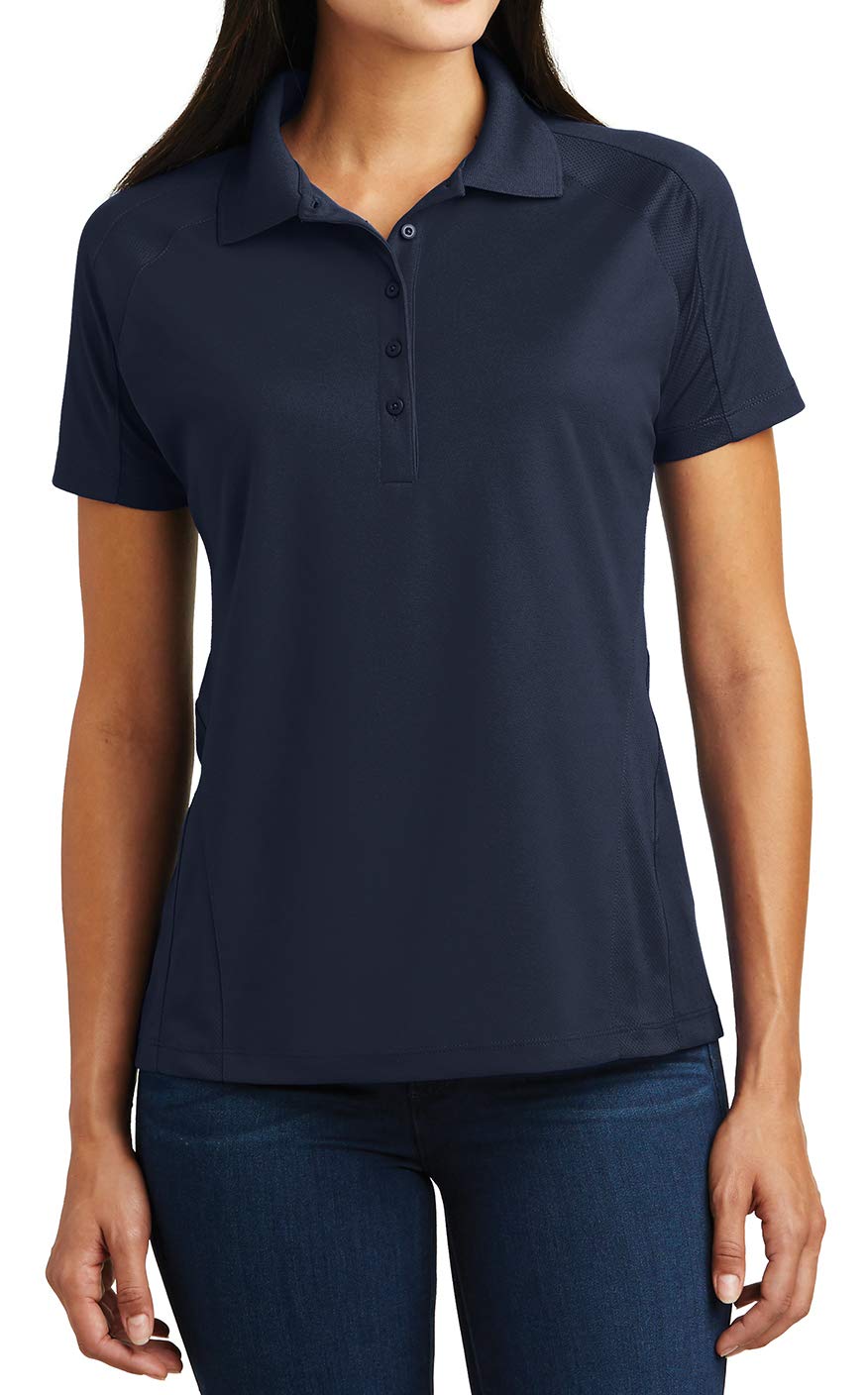 Women's Dri-Mesh Pro Polo Shirt - Moisture Wicking Performance Golf & Tennis Top for Active Lifestyle