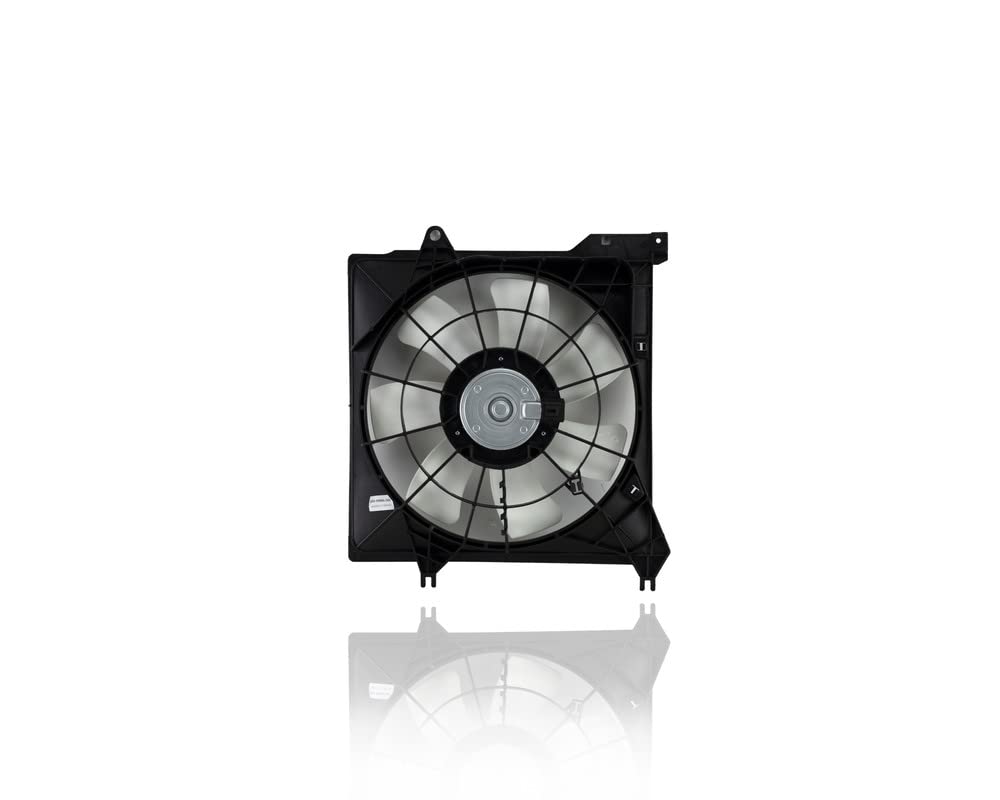 Engine Cooling Fan Assembly for 2014-2015 Chevrolet Camaro Coupe Z28 7.0L V8 - LH Driver Side Replacement Part #23113417 | Perfect for Engine Overheating Prevention & Performance Cooling