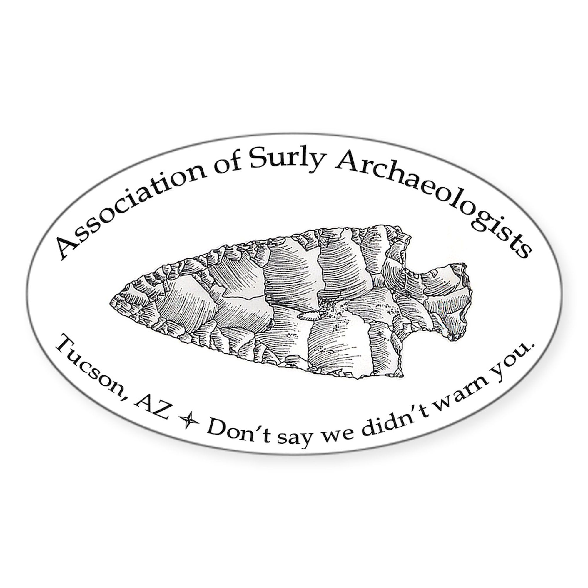 Surly Oval Car Bumper Sticker - Durable Vinyl Decal for Vehicles & Laptops