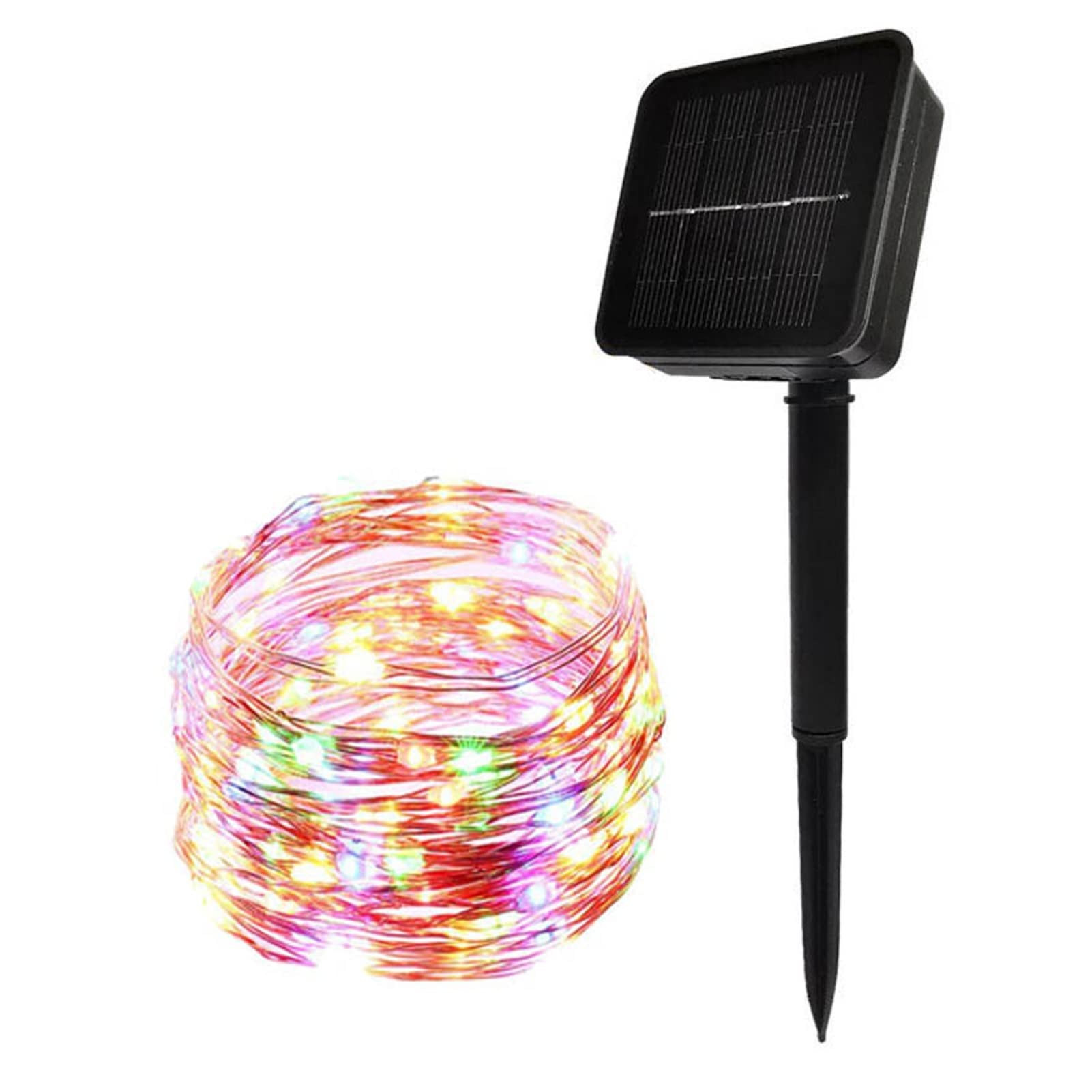 BZGKNUL Solar Powered String Lights - 20m 200 LED Waterproof Outdoor & Indoor Fairy Lights with 8 Lighting Modes for Garden, Patio, Wedding, Party Decoration (Color Changing) - Perfect for Backyard, Christmas, and Evening Ambiance