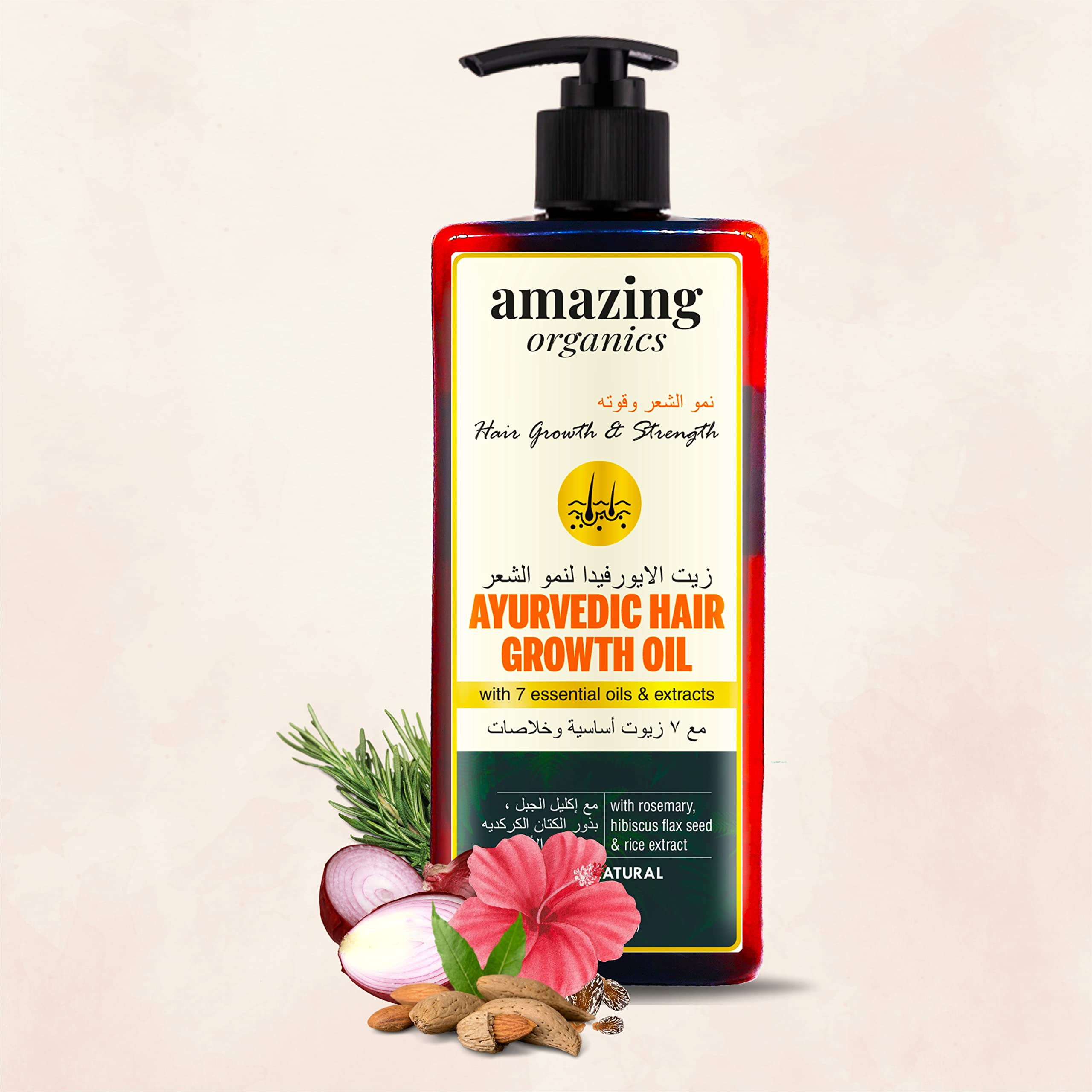 **Best Ayurvedic Hair Oil for Hair Fall Control & Natural Shine - Daily Hair Care for Strong, Healthy Hair (Men & Women) - Perfect for Dry, Damaged Hair & Scalp Nourishment**