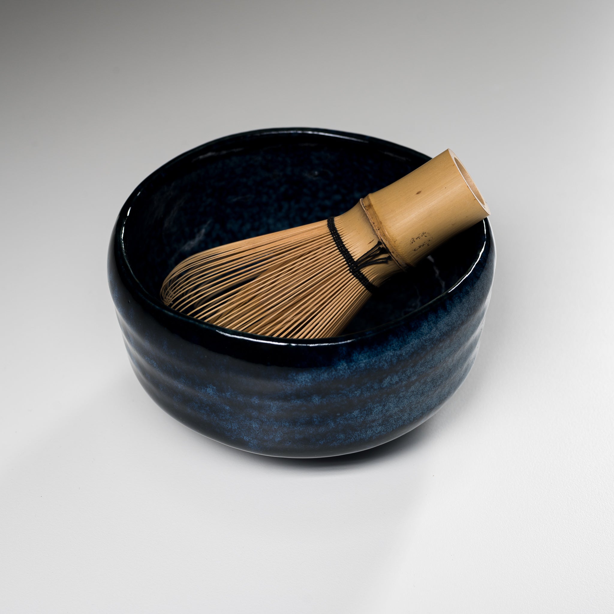 Premium Matcha Bowl - Lapis Blue Ceramic Tea Cup for Japanese Tea Ceremony | Handcrafted Traditional Chawan for Matcha, Green Tea & Hot Beverages | Perfect for Zen Meditation, Tea Parties & Home Decor