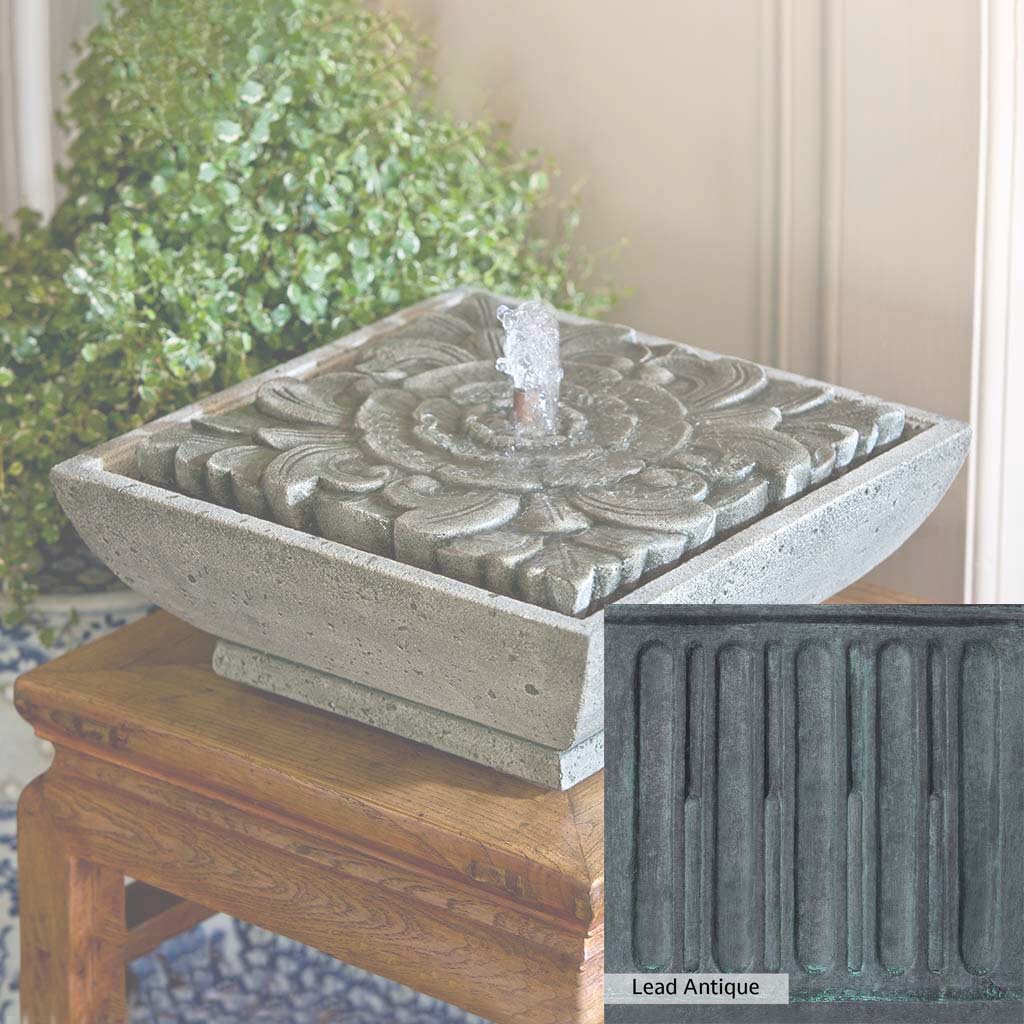 Campania International M Series Artifact Fountain - Outdoor Garden Water Fountain with Classic Design for Patio, Yard, and Landscape Decor