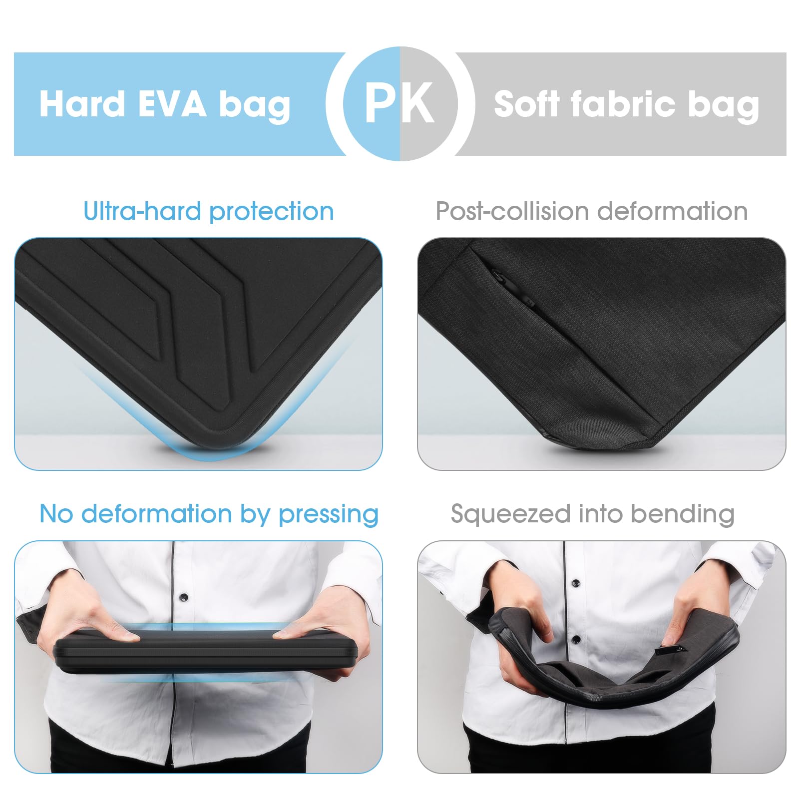 Smatree 15.6 Inch Hard Shell Laptop Case for ASUS TUF Gaming Laptops - Slim Anti-Shock Protective Bag | Perfect for Travel, Work & School
