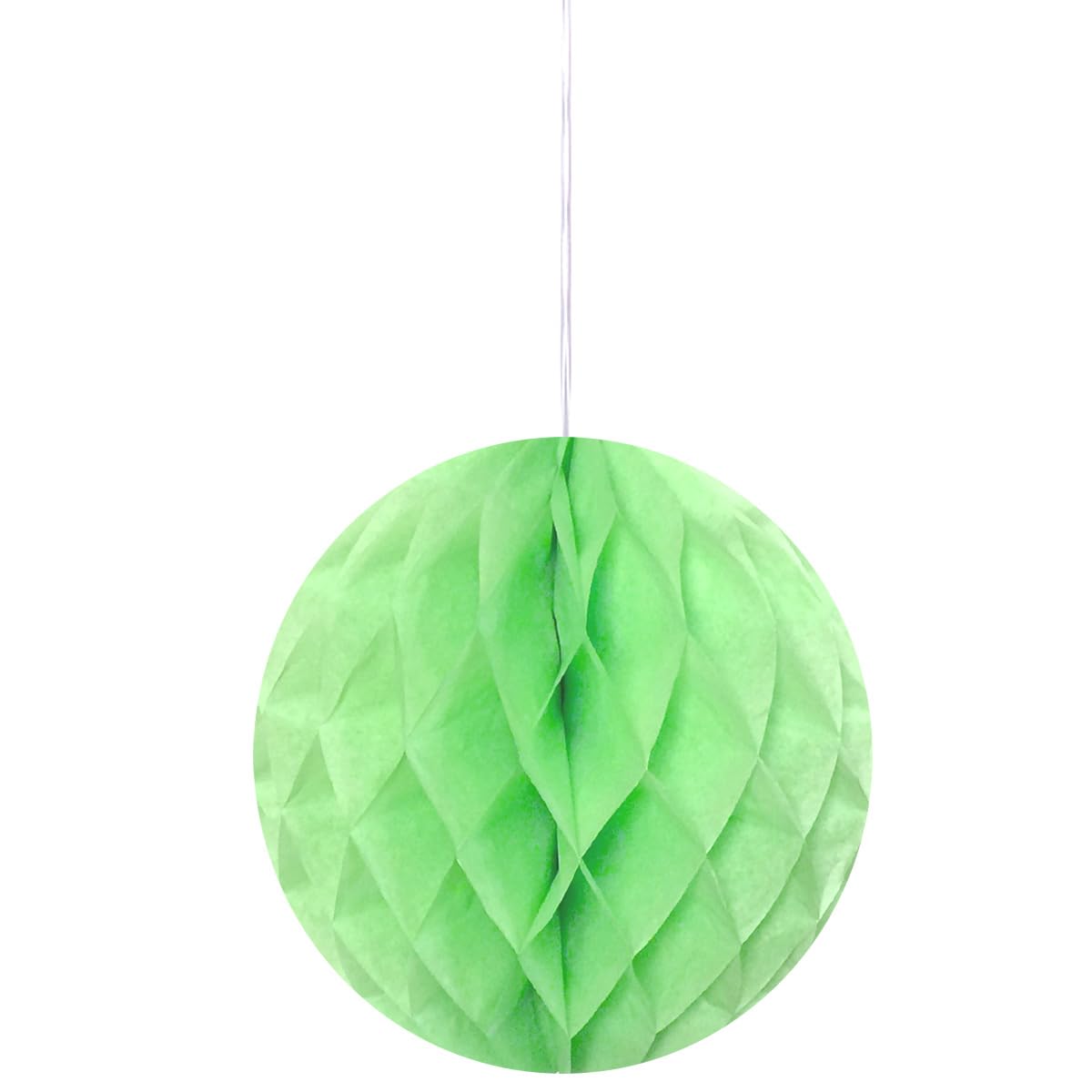 Allydrew 6 Inch Light Green Tissue Honeycomb Ball Decorations - 5 Pack for Weddings, Birthday Parties, Baby Showers & Nursery Décor | Perfect for Ceiling & Wall Party Decor