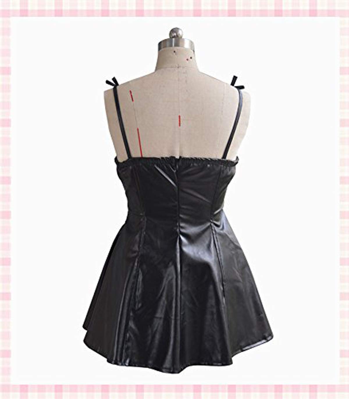 MiraiNikki Yukiteru Gasai Yuno Cosplay Costume - Black Gothic Lolita Dress for Anime Conventions & Halloween Costume Party