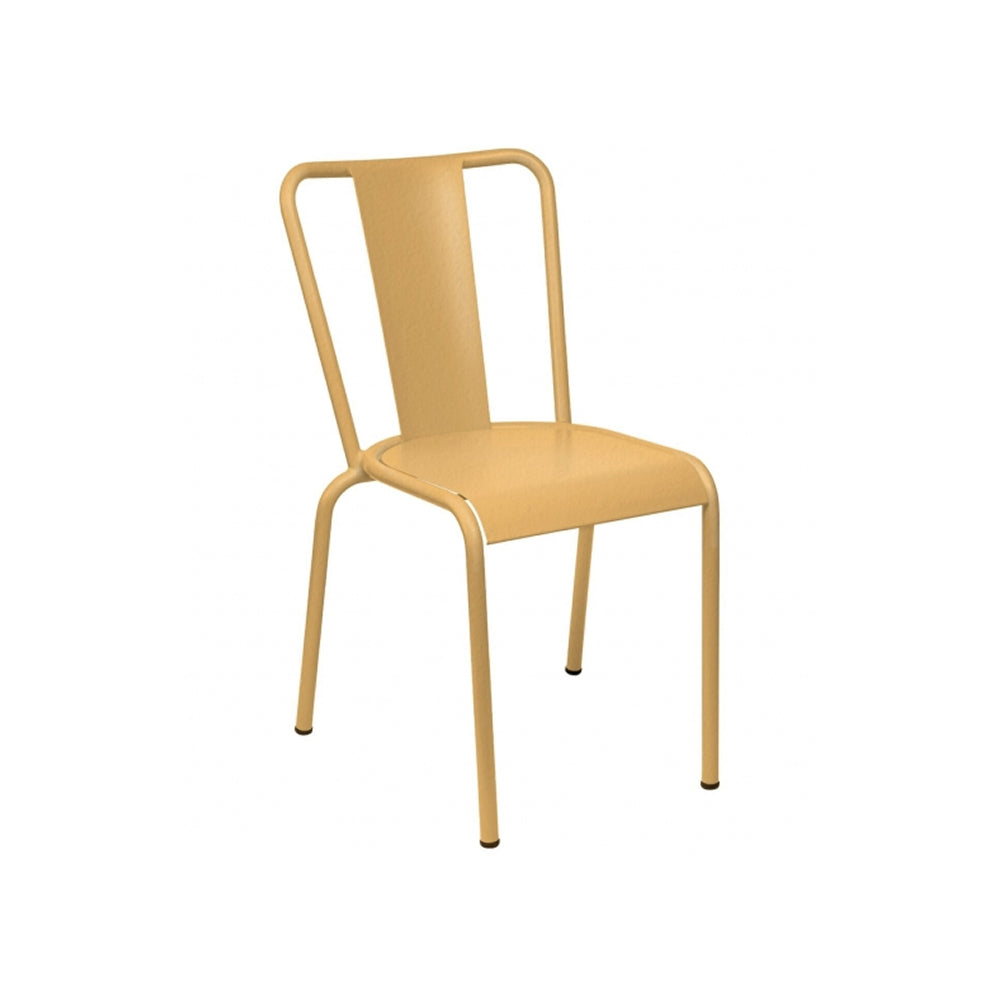 Adico 786A Modern Side Chair - Sturdy Metal Frame & Comfortable Seat - Perfect for Dining Room, Kitchen, Office & Outdoor Use