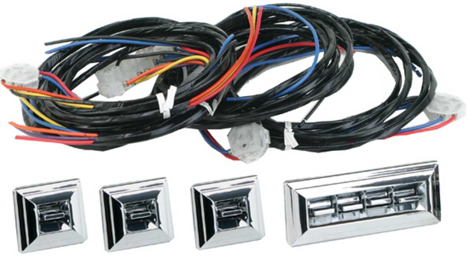 Chrome Power Window Switch Kit for GM Vehicles - Upgrade Your Car's Interior with Stylish & Functional Window Controls | Perfect for Chevy, GMC, Cadillac & Buick Models