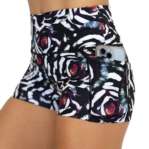 Floral Print Summer Shorts for Women - Comfortable & Stylish Casual Shorts for Beach, Vacation, and Everyday Wear