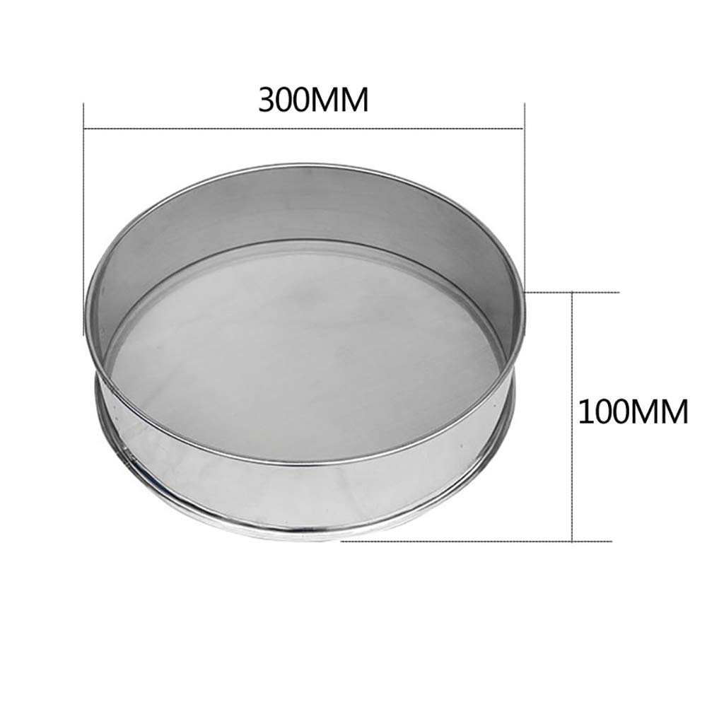 Electric Vibrating Sieve Machine - 304 Stainless Steel Powder Screening Equipment with 1350N/MIN Vibration & 180 Mesh Filter - Ideal for Lab, Food, Pharmaceutical & Chemical Industries