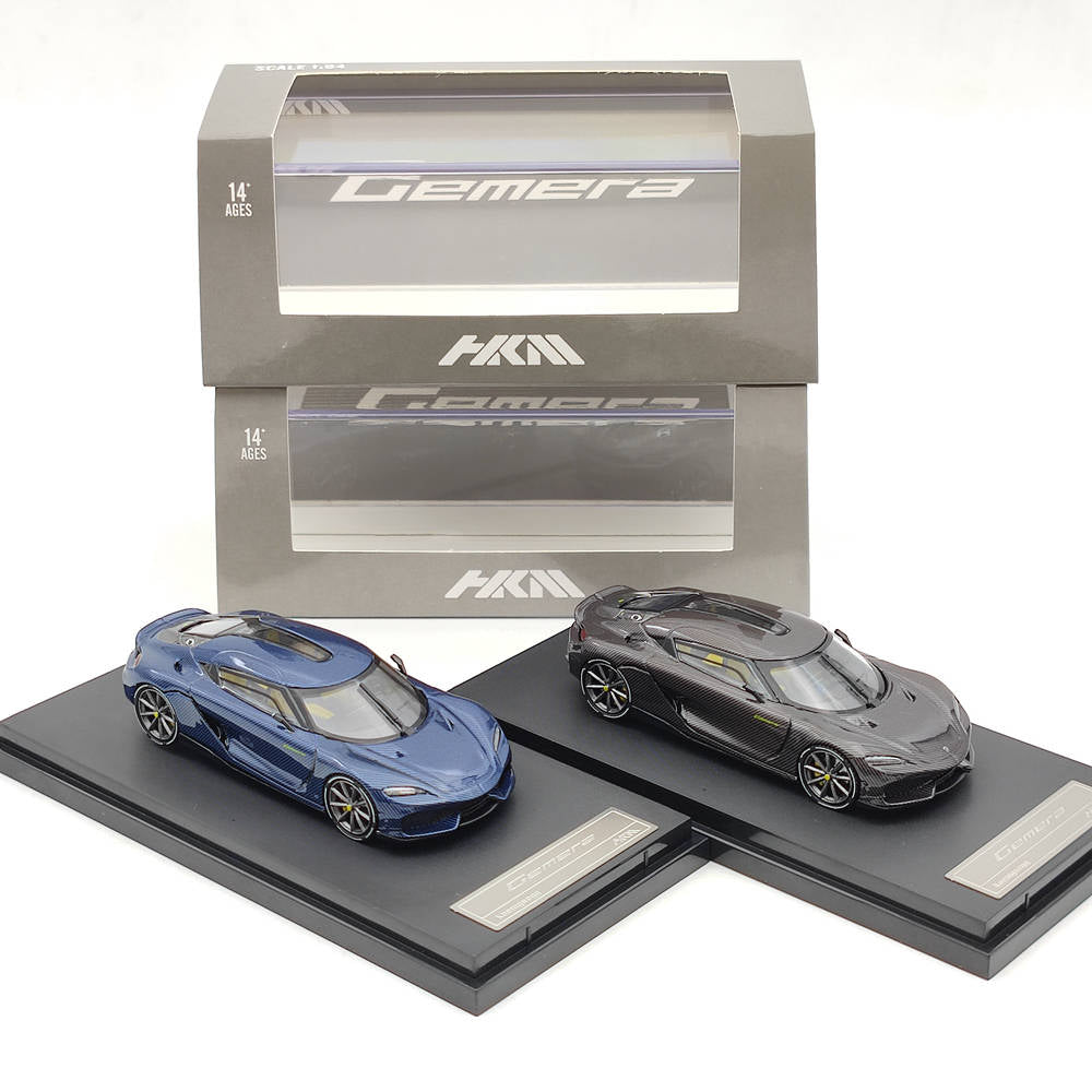 1:64 Koenigsegg Gemera Hybrid Supercar Diecast Model - Carbon Fiber Double Door, High-End Simulation Collectible Toy - Perfect for Car Enthusiasts & Gift Giving