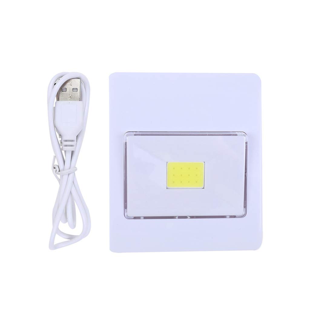 Aozhen Wireless LED COB Closet Light - Bright White Drawer & Wardrobe Lighting for Cabinets, Closets, and Storage Spaces - Perfect for Home Organization, Christmas Decor, and Nighttime Illumination (White, One Size)