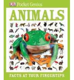 Pocket Genius: Animals - Fun Facts & Educational Guide for Kids (Hardcover) | Perfect for Homeschooling, Travel & Learning About Wildlife