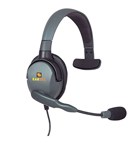 Eartec HUB7SMXS - 7 Person Wireless Communication System with 6 Single Headsets & 1 Max 4G Headset + Mini Base Transceiver | Perfect for Construction Sites, Event Coordination & Team Communication