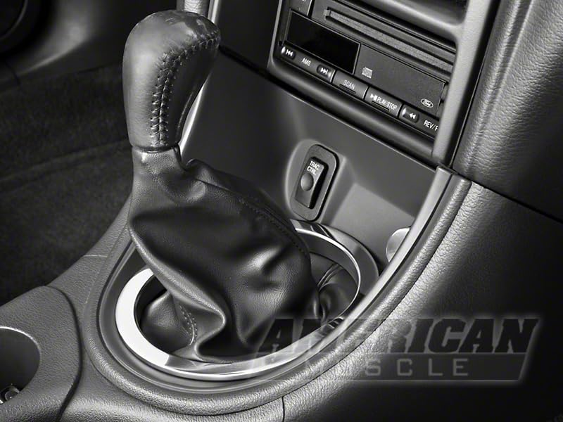 Speedform Polished Shifter Bezel for 94-04 Mustang | Premium Interior Upgrade for Enhanced Driving Experience