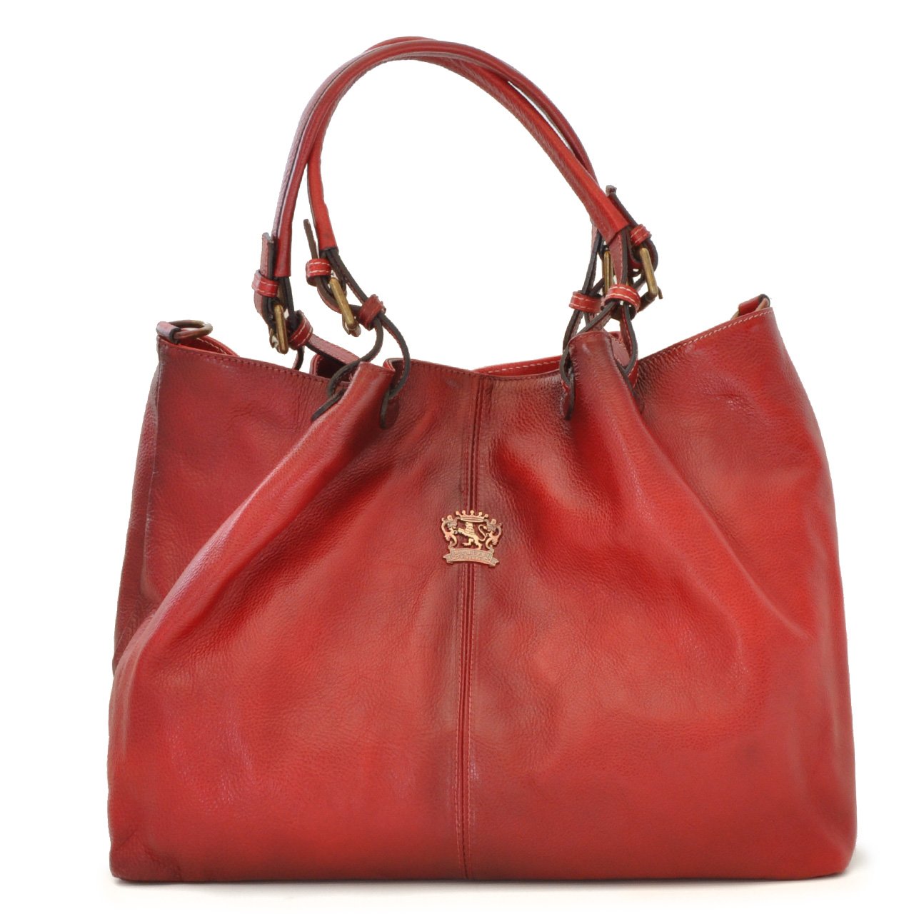 Luxury Pratesi Leather Handbag for Women - Genuine Cowhide Leather Collodi Tote Bag | Perfect for Work, Travel & Everyday Use