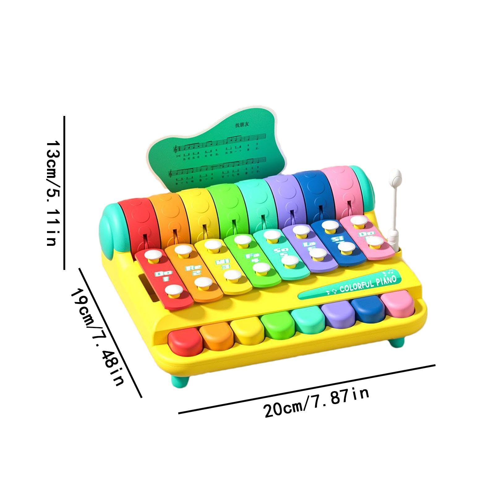 **Best Kids Music Learning Toy - Interactive Educational Piano Keyboard for Toddlers & Children - Portable Musical Toy for Early Learning & Holiday Gifts - Perfect for Home, Classroom & Playtime**