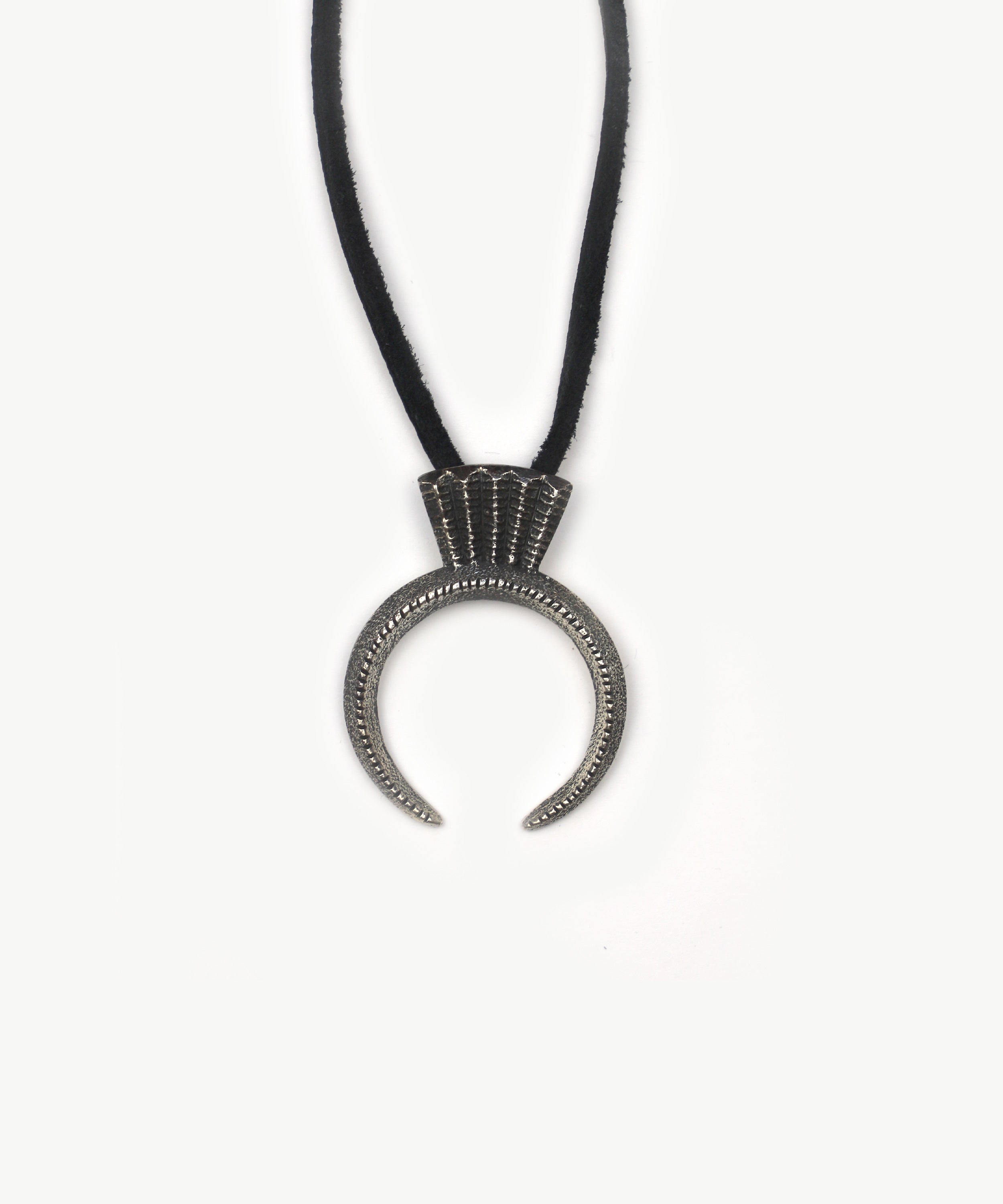Black Leather Talisman Necklace for Men & Women – Handmade Gothic Pendant Jewelry – Perfect for Spiritual Protection, Fashion Accessories, and Gift Giving