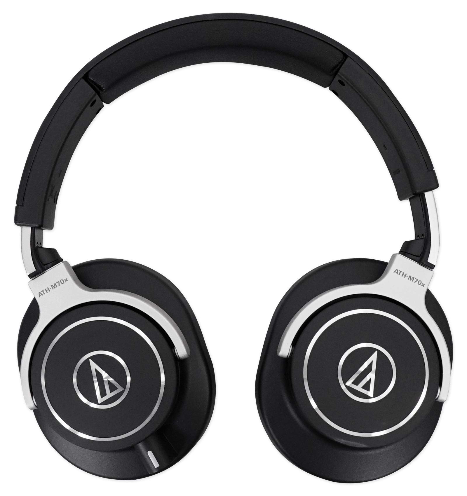 Audio-Technica ATH-M70x Professional Studio Monitor Headphones with Tube Headphone Amp Bundle - Closed-Back Design for Music Production, DJing & Audio Mixing - Perfect for Home Studios & Professional Recording Sessions